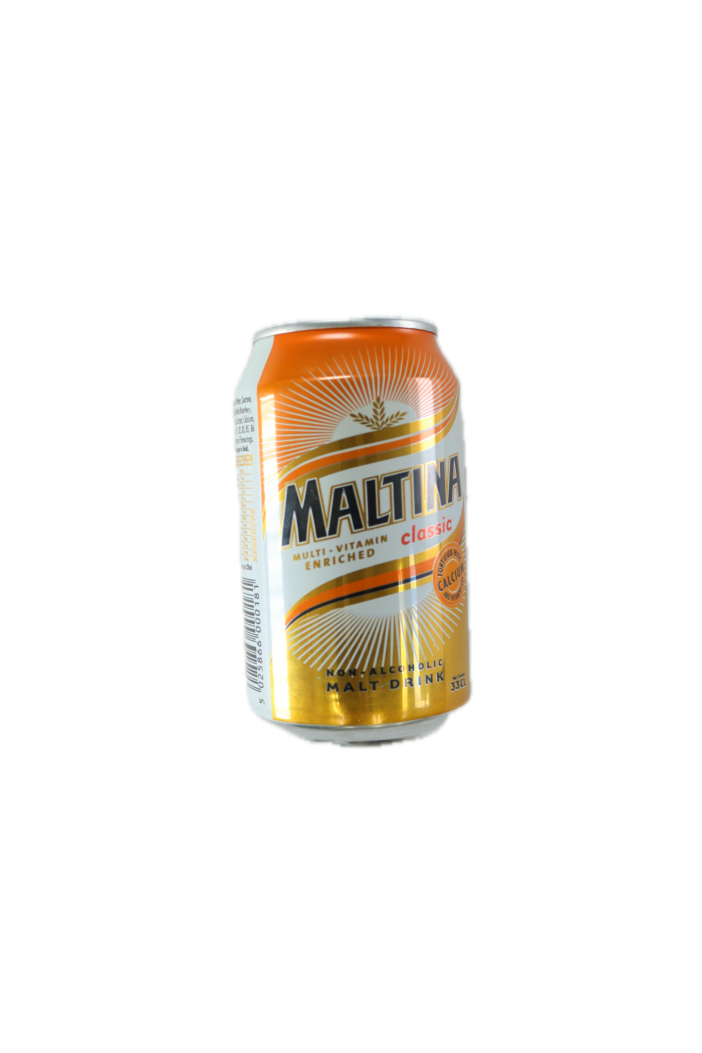 Maltina Can Classic Malt Drink - Multi-Vitamin Enriched Refreshment