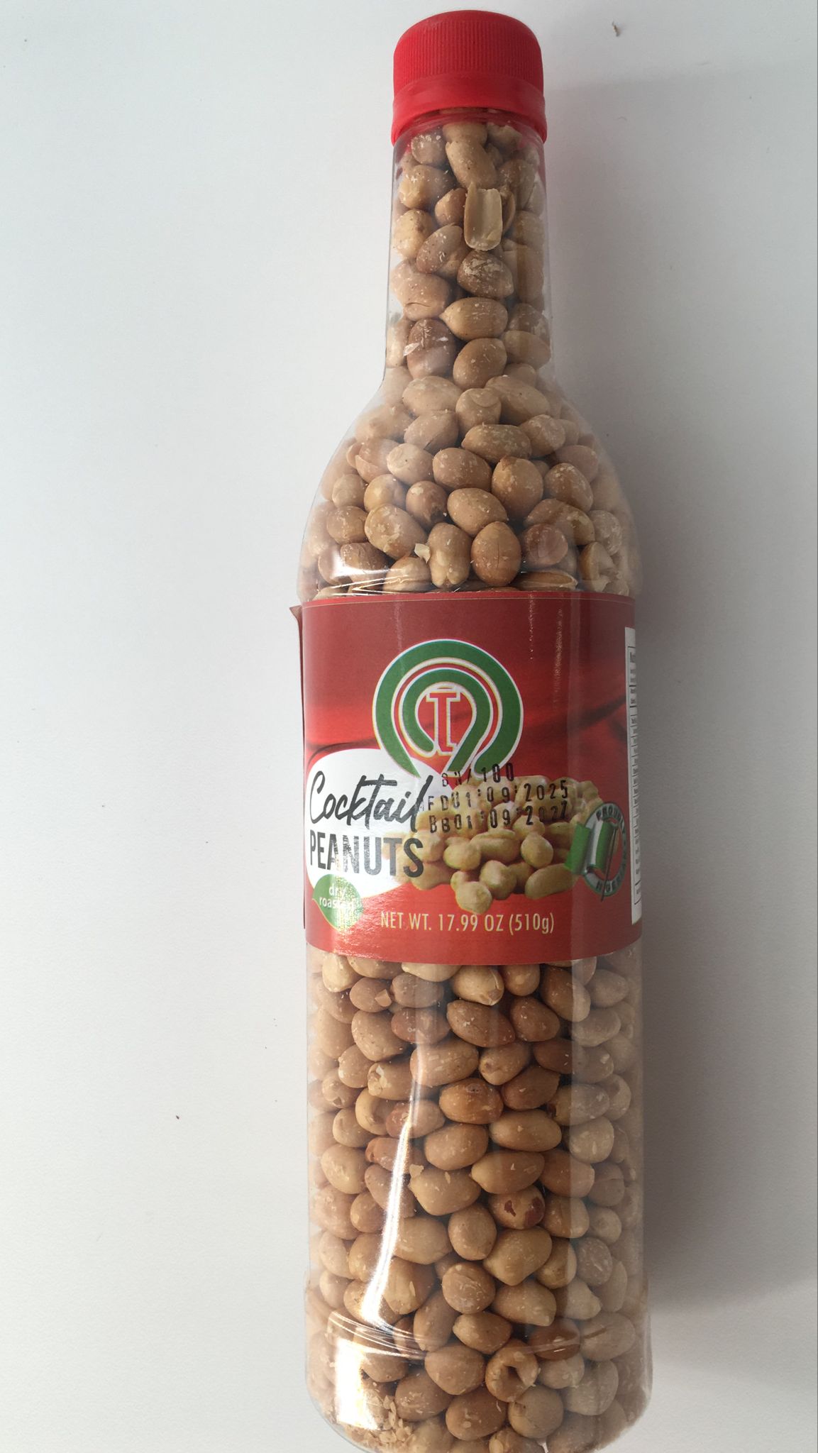 Cocktail PEANUTS| Dry and Roasted - 510g