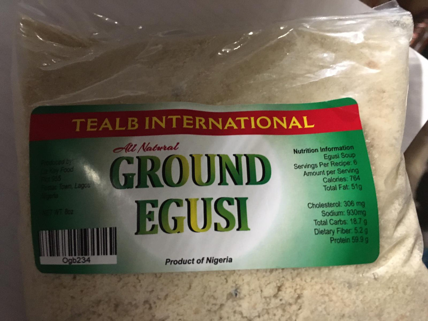 Tealb International Egunsi 8oz