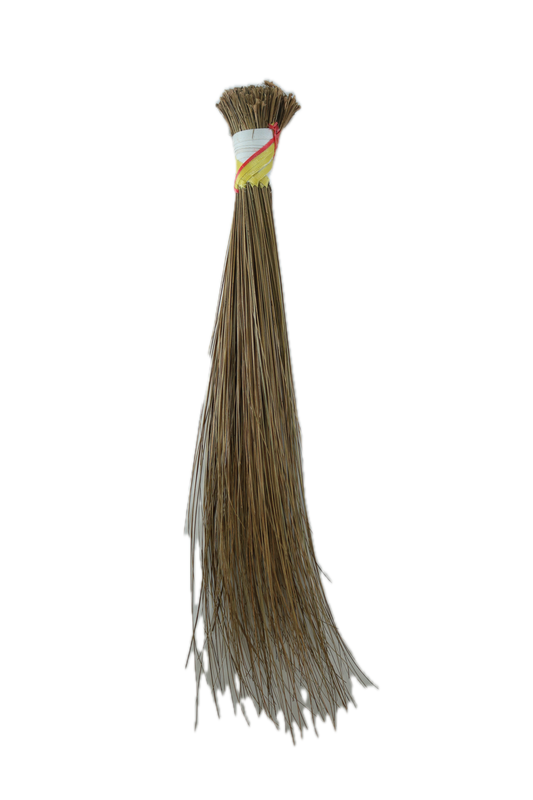 Big Natural Igbale African Broom. Palm Frond Nigerian Broom Home Cleaner From Nigeria