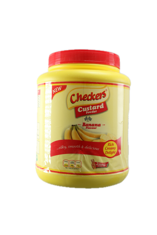Checkers Custard Powder Banana flavour 2kg