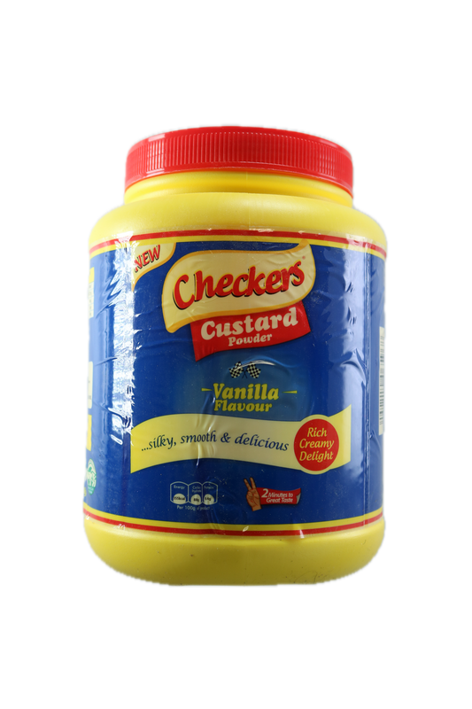 Checkers custard powder Vanilla flavor