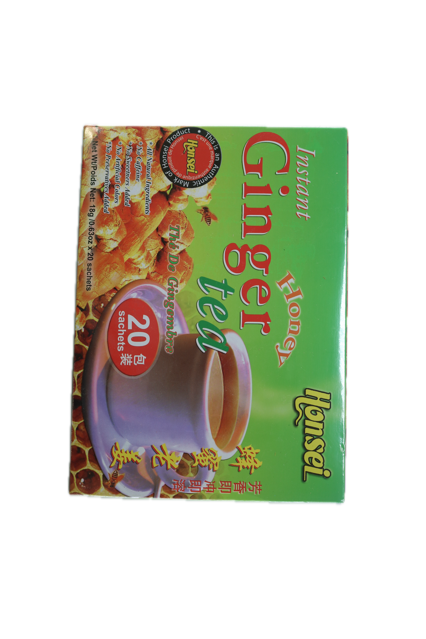 Honsei Instant Ginger Honey Tea