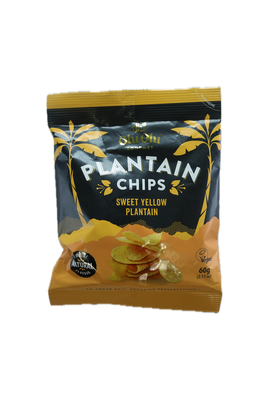 Olu Olu Sweet Yellow Plantain Chips