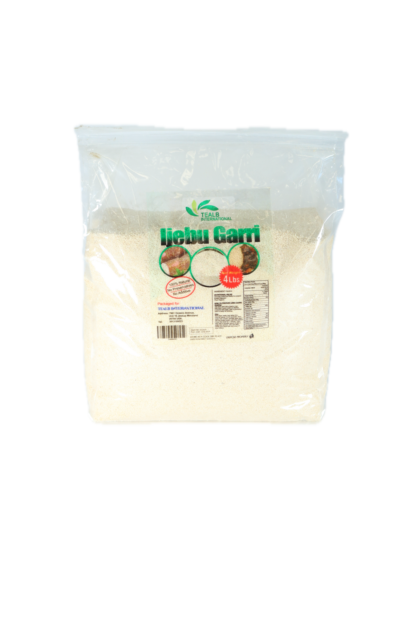 Tealb International Ijebu Garri