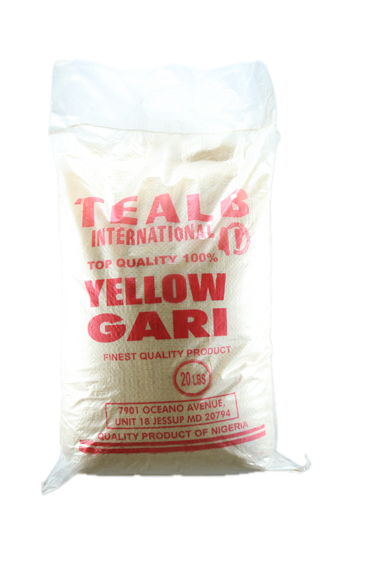 Tealb International Yellow Garri
